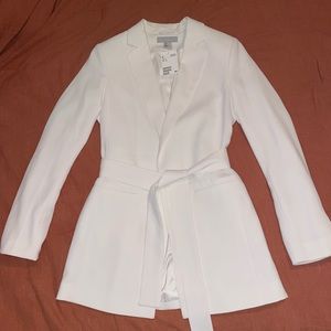 H&M white blazer